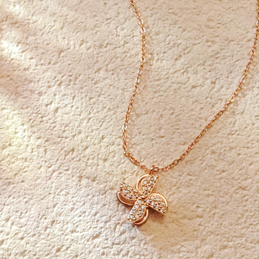 Rotatable Windmill Necklaces