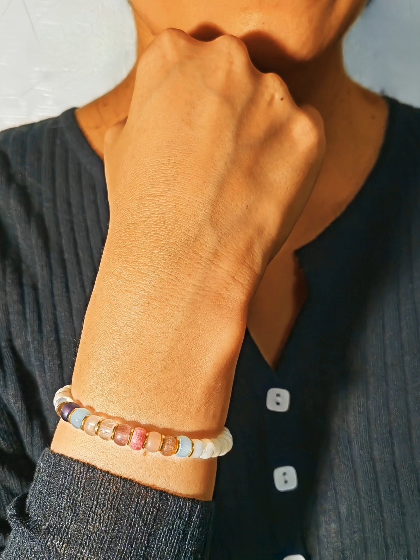 Dopamine Gemstone Bracelet