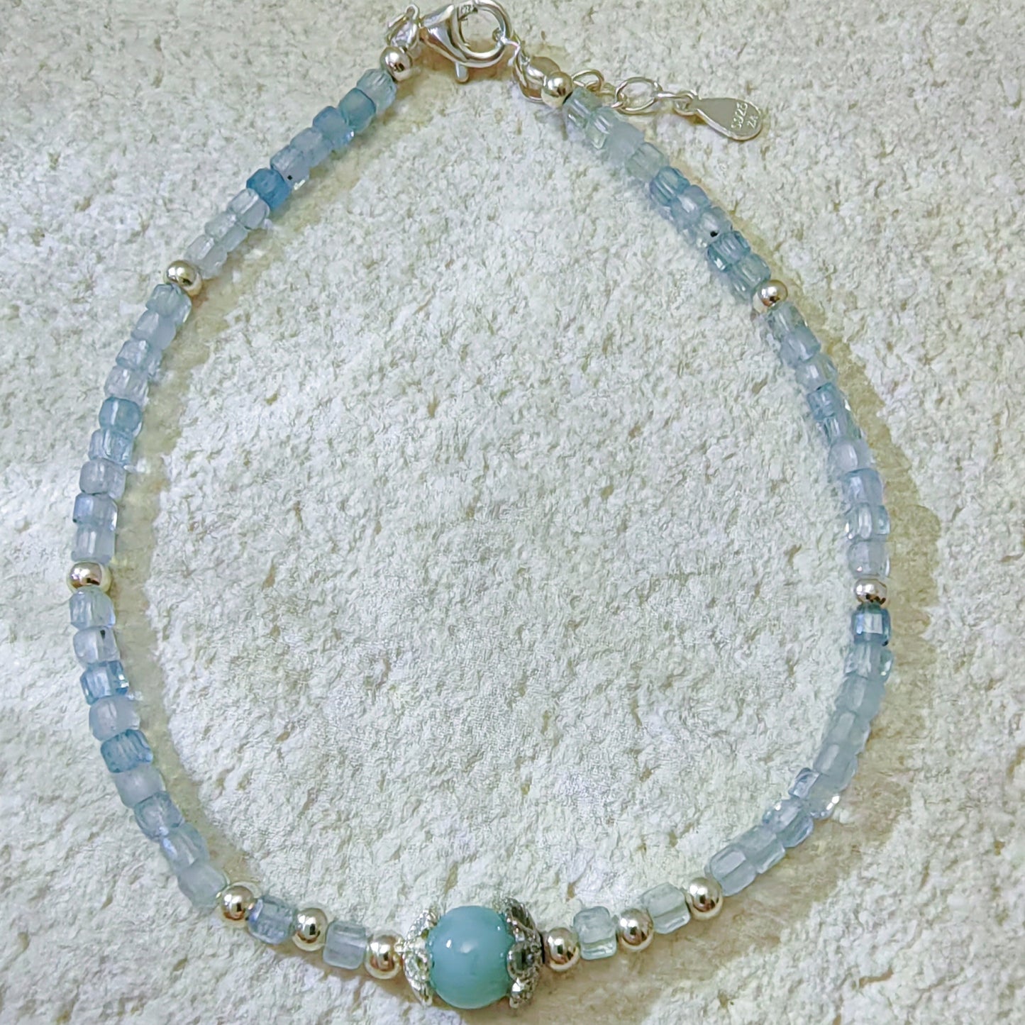 Summer Icy Aqua Bracelet