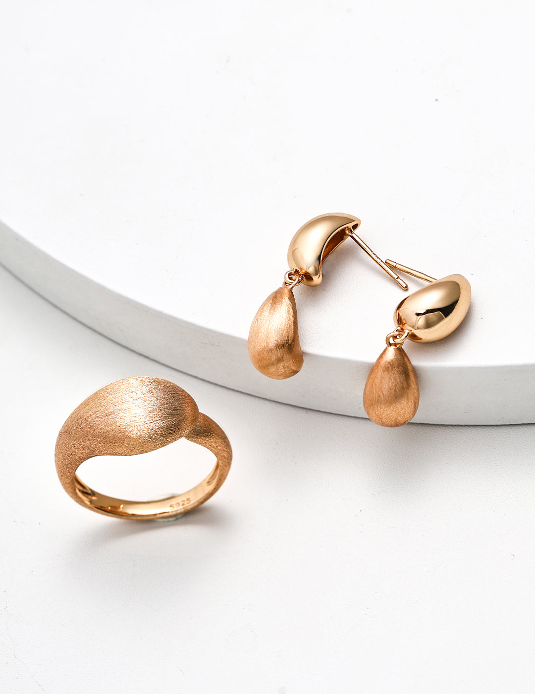 Vintage-Design Matte Finish Jewelry Settings