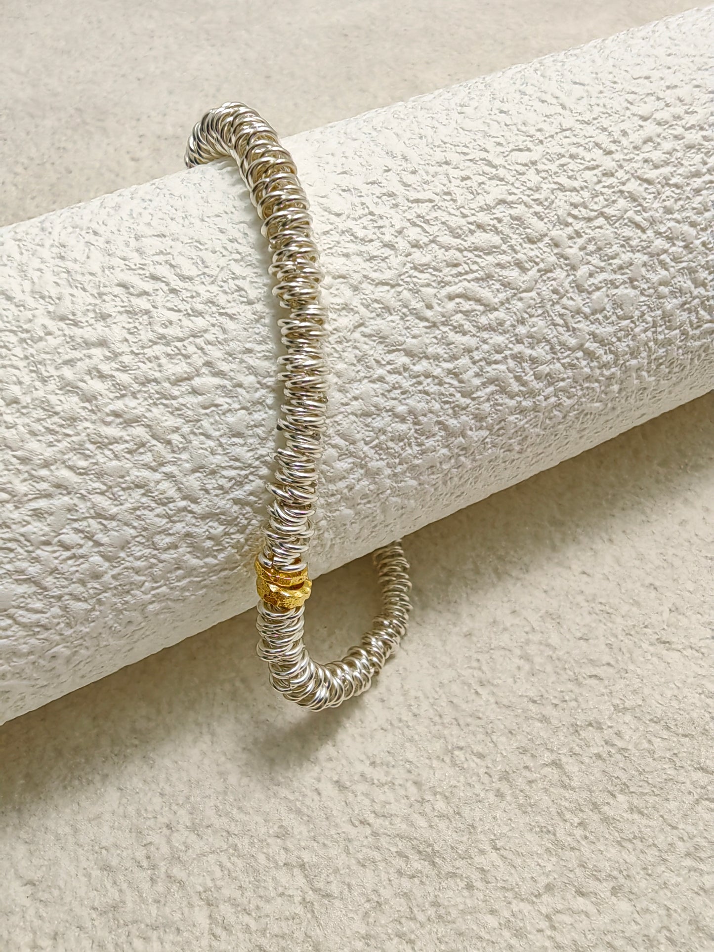 Scattered Silver Bracelet