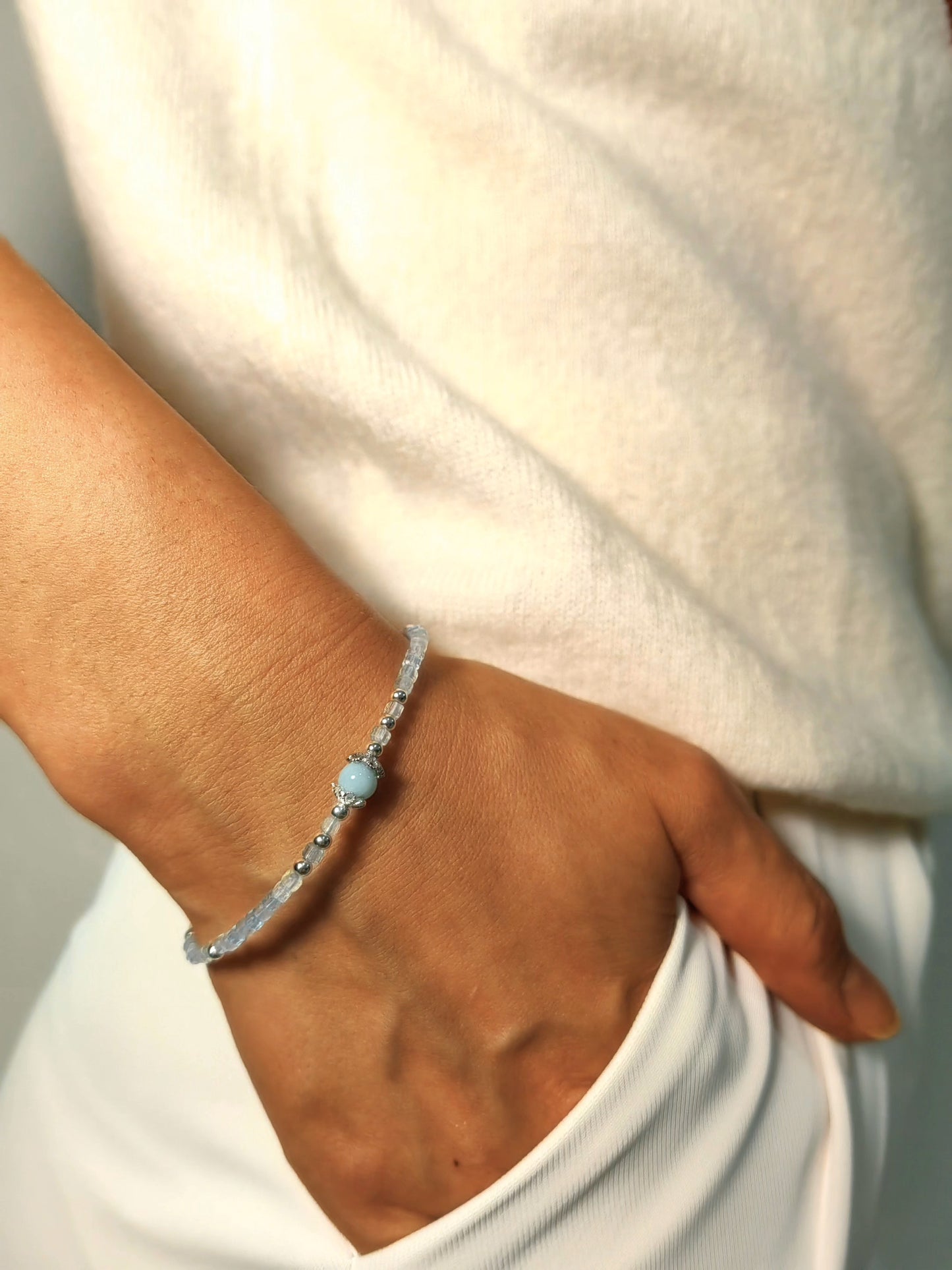 Summer Icy Aqua Bracelet