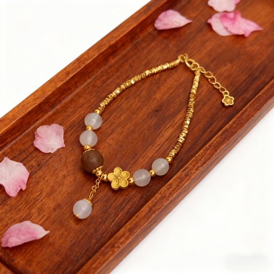 Chinese Peach Blossom Bracelet