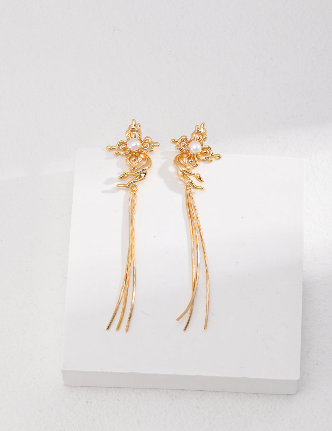Phalaenopsis Pearl Jewelry Set