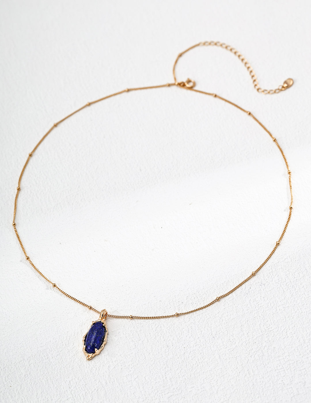 Elegant Lapis Lazuli Pendant Necklace