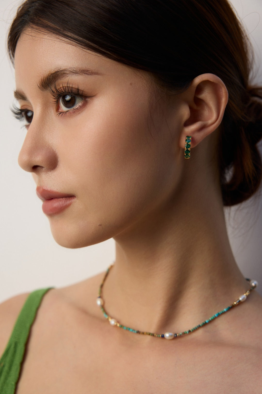 Minimalist Zircon Earrings